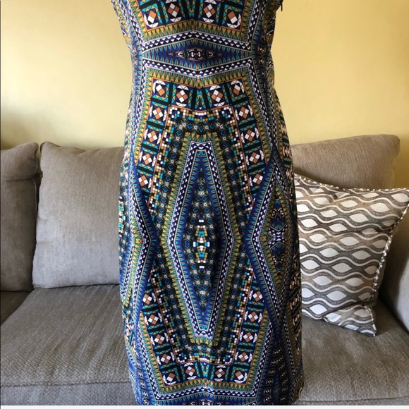 London style
Sheath dress
Geometric print size 12 - Picture 3 of 8